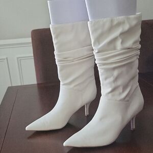 Marc Fisher ivory Manya2 Boots